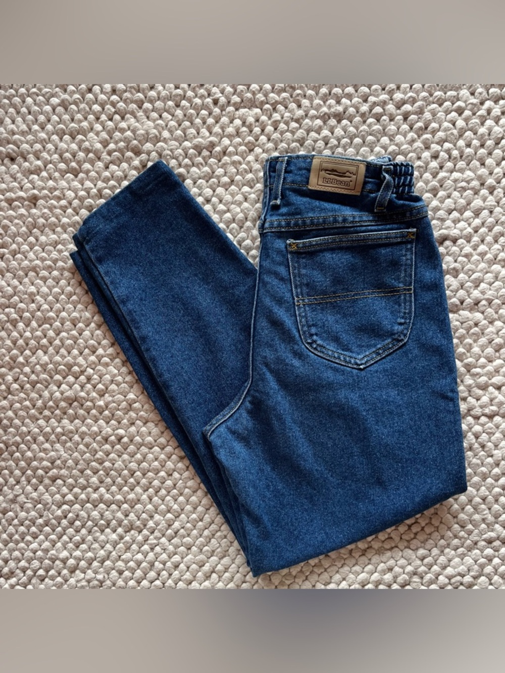 L.L. Bean Women’s vintage jeans made in the USA.